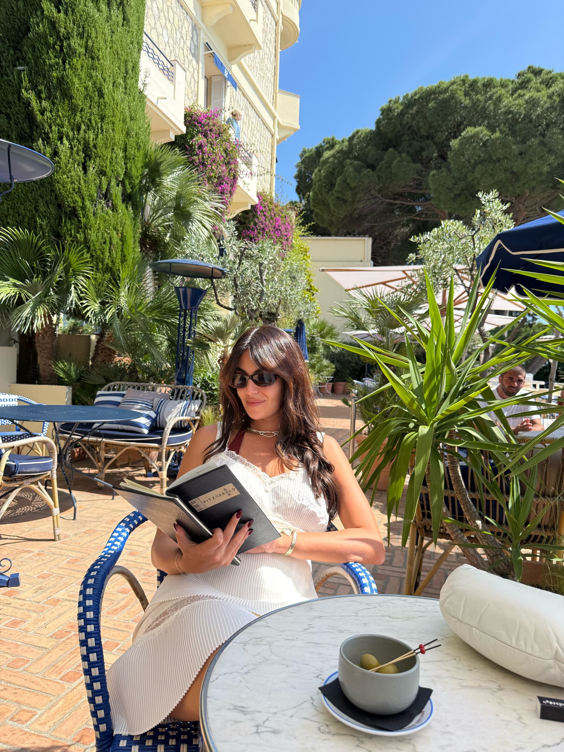 Kat Vel at luxury Mediterranean setting
